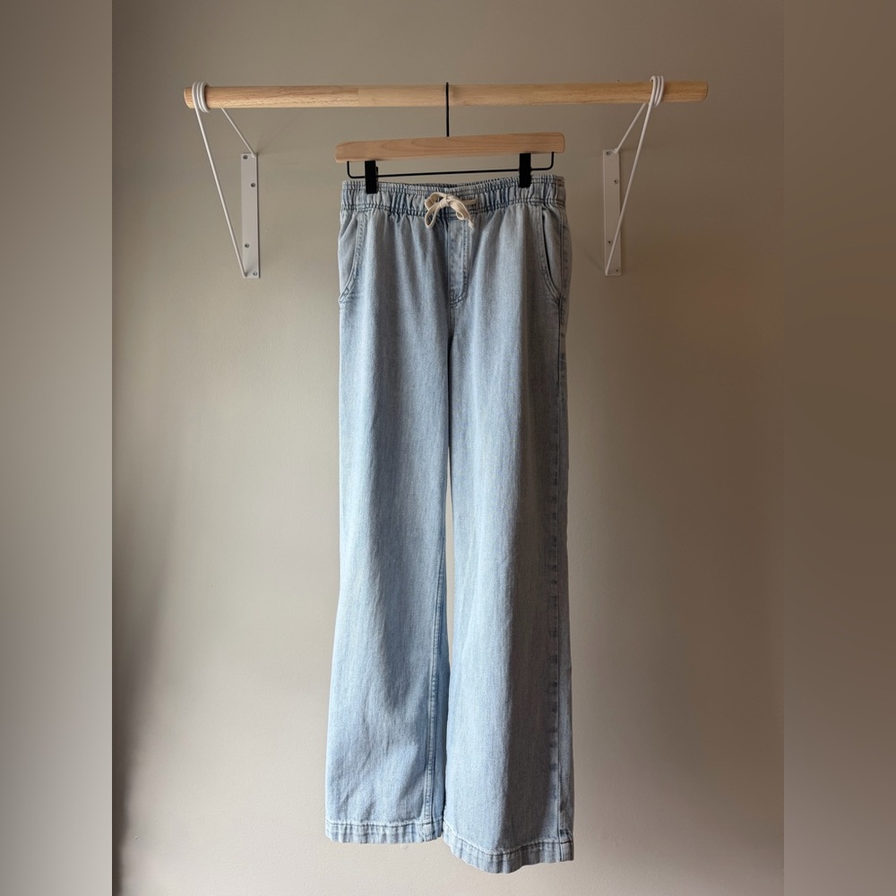 GAP Denim High Rise Wide Leg Jeans